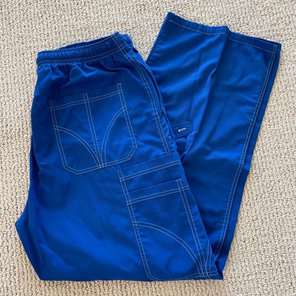 Vintage Pants & Jumpsuits Reina Uniforms Blue Pants Poshmark